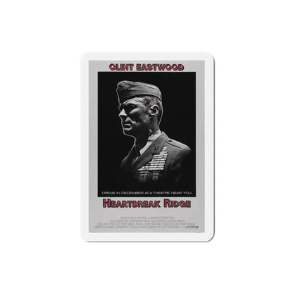 Heartbreak Ridge 1986 Movie Poster Refrigerator Magnet 2 Inch - The Sticker Space