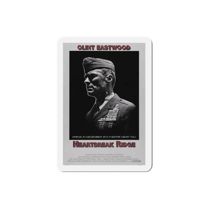 Heartbreak Ridge 1986 Movie Poster Refrigerator Magnet - The Sticker Space