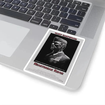 Heartbreak Ridge 1986 Movie Poster - STICKER Vinyl Kiss-Cut Decal - The Sticker Space