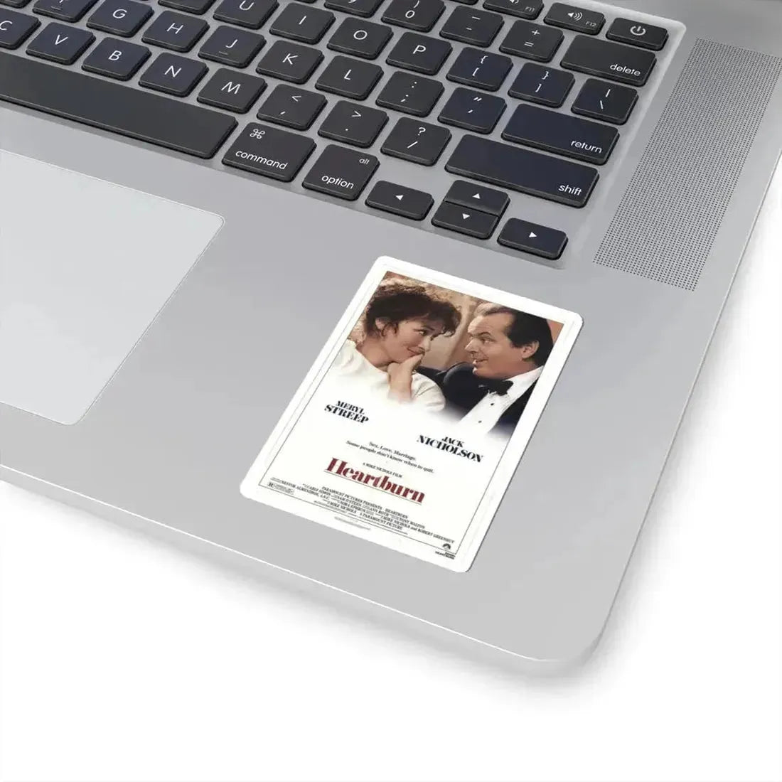 Heartburn 1986 Movie Poster - STICKER Vinyl Kiss-Cut Decal - The Sticker Space