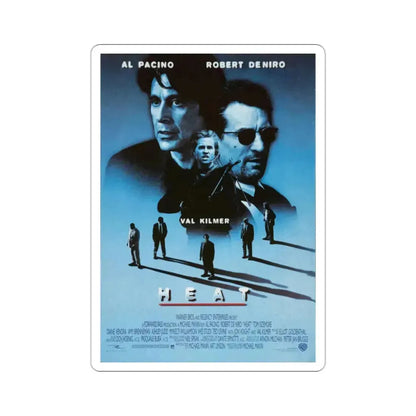 Heat 1995 Movie Poster STICKER Vinyl Die-Cut Decal 2 Inch - The Sticker Space