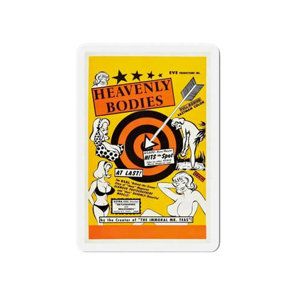 HEAVENLY BODIES 1984 Movie Poster - Refrigerator Magnet - The Sticker Space