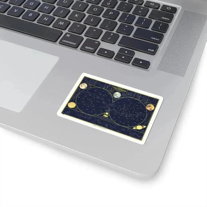 Heavens, The 1 (1957) (Map) STICKER Vinyl Kiss-Cut Decal - The Sticker Space