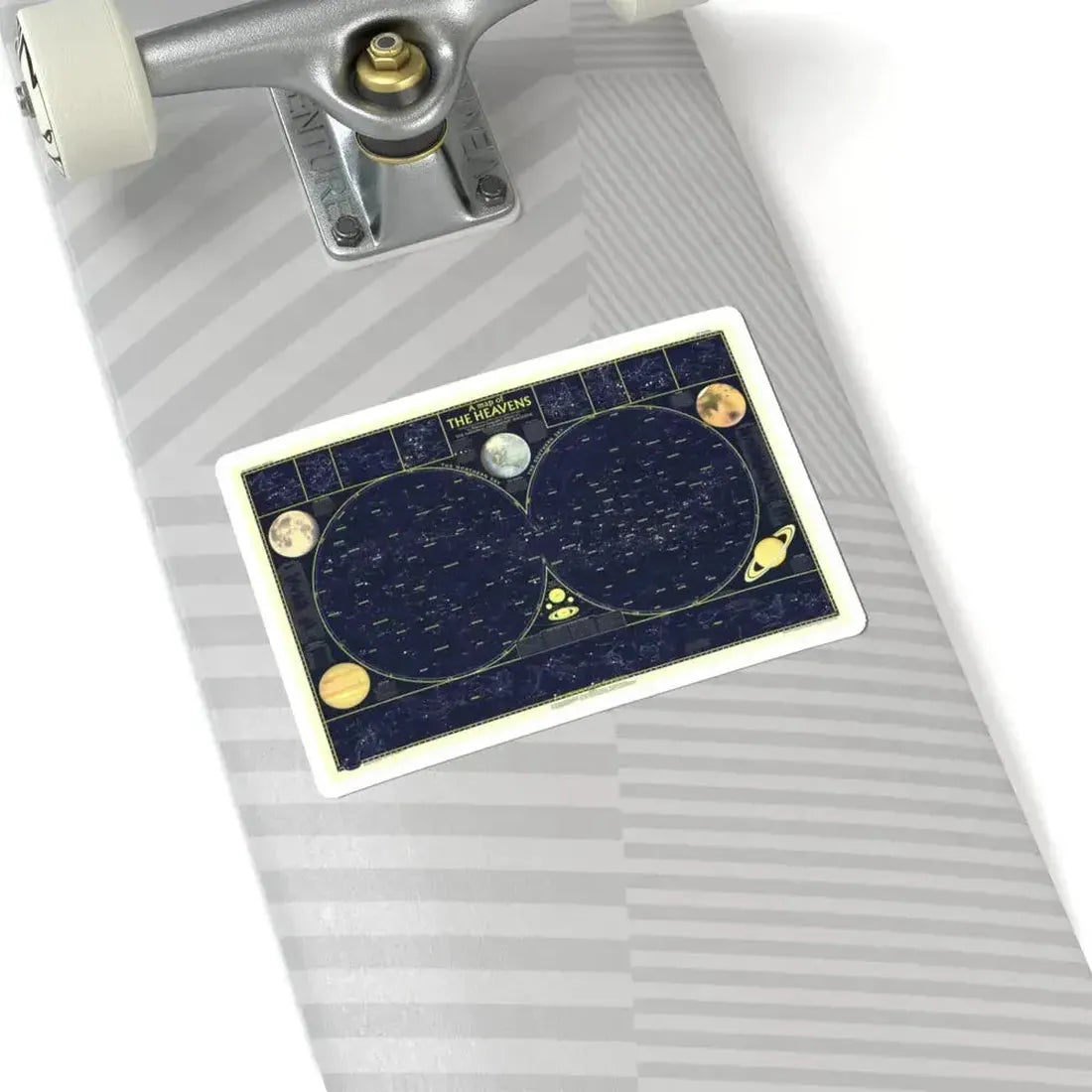 Heavens, The 1 (1957) (Map) STICKER Vinyl Kiss-Cut Decal - The Sticker Space