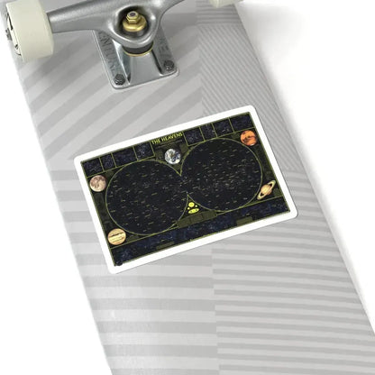 Heavens. The (1970) (Map) STICKER Vinyl Kiss-Cut Decal - The Sticker Space