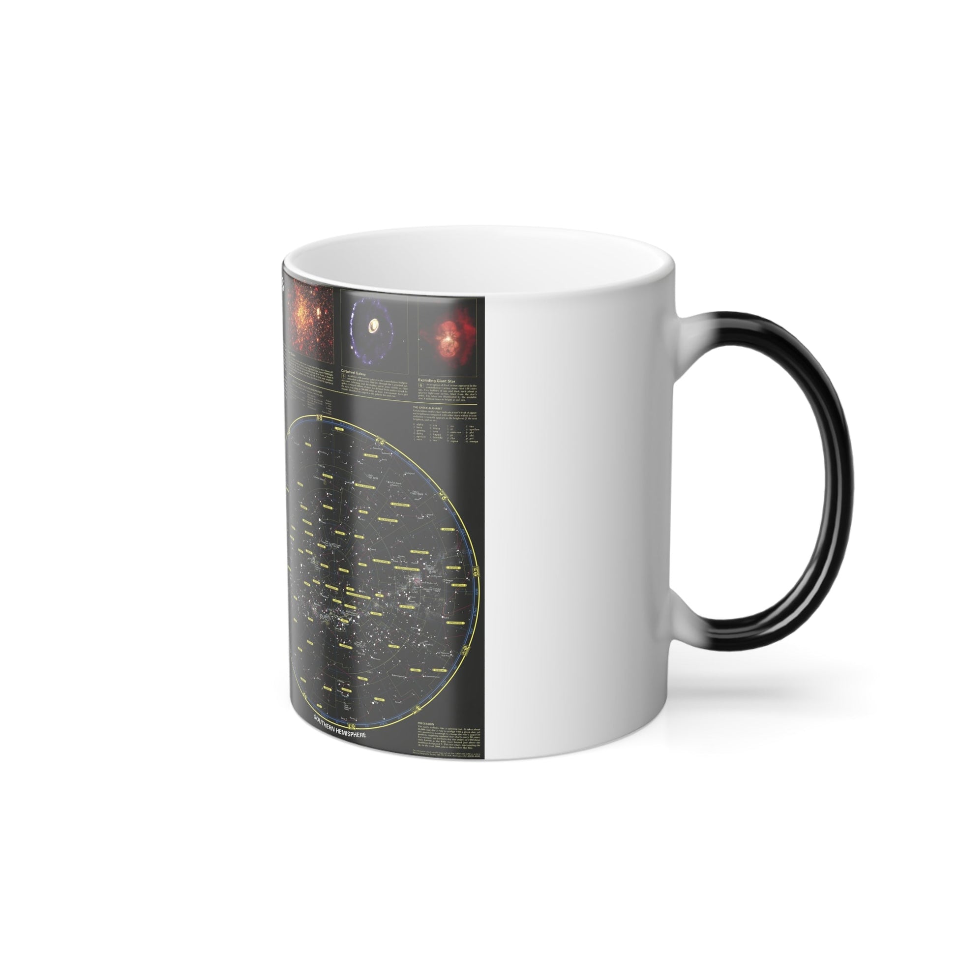 Heavens, The (1995) (Map) Color Changing Mug 11oz-11oz-The Sticker Space