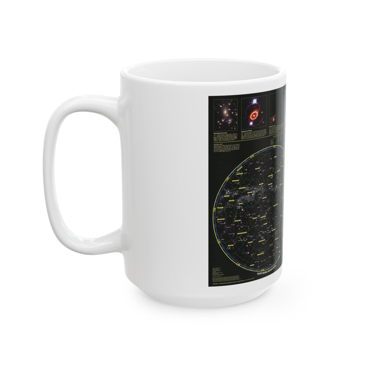 Heavens, The (1995) (Map) White Coffee Mug-The Sticker Space