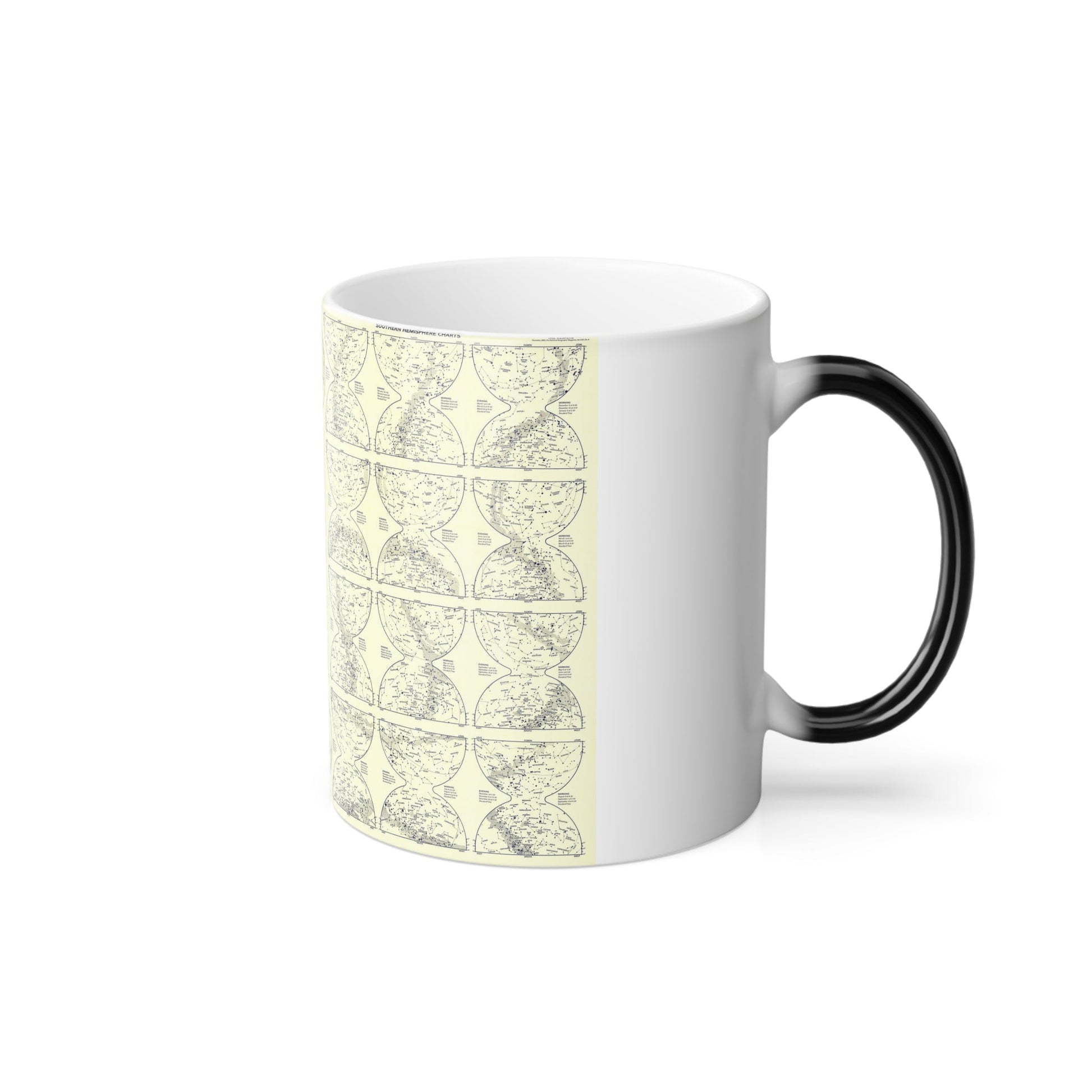 Heavens, The 2 (1957) (Map) Color Changing Mug 11oz-11oz-The Sticker Space