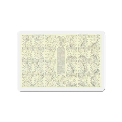 Heavens, The 2 (1957) (Map) Refrigerator Magnet 4 Inch - The Sticker Space