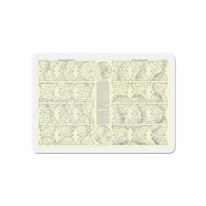 Heavens, The 2 (1957) (Map) Refrigerator Magnet 6 Inch - The Sticker Space