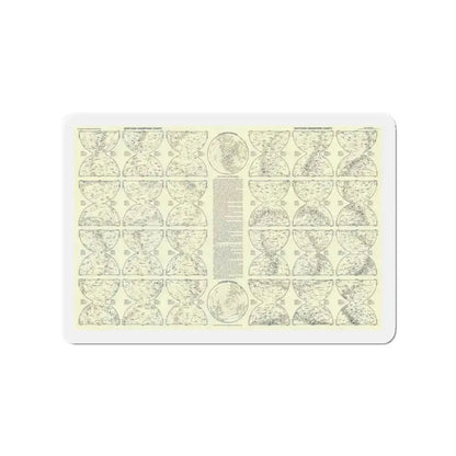 Heavens, The 2 (1957) (Map) Refrigerator Magnet - The Sticker Space