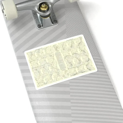 Heavens, The 2 (1957) (Map) STICKER Vinyl Kiss-Cut Decal - The Sticker Space