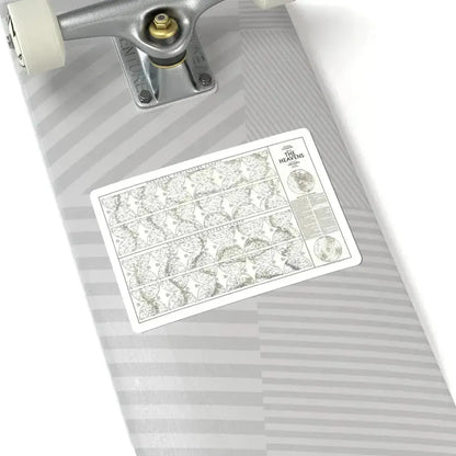 Heavens, The - Monthly Star Charts (1970) (Map) STICKER Vinyl Kiss-Cut Decal - The Sticker Space