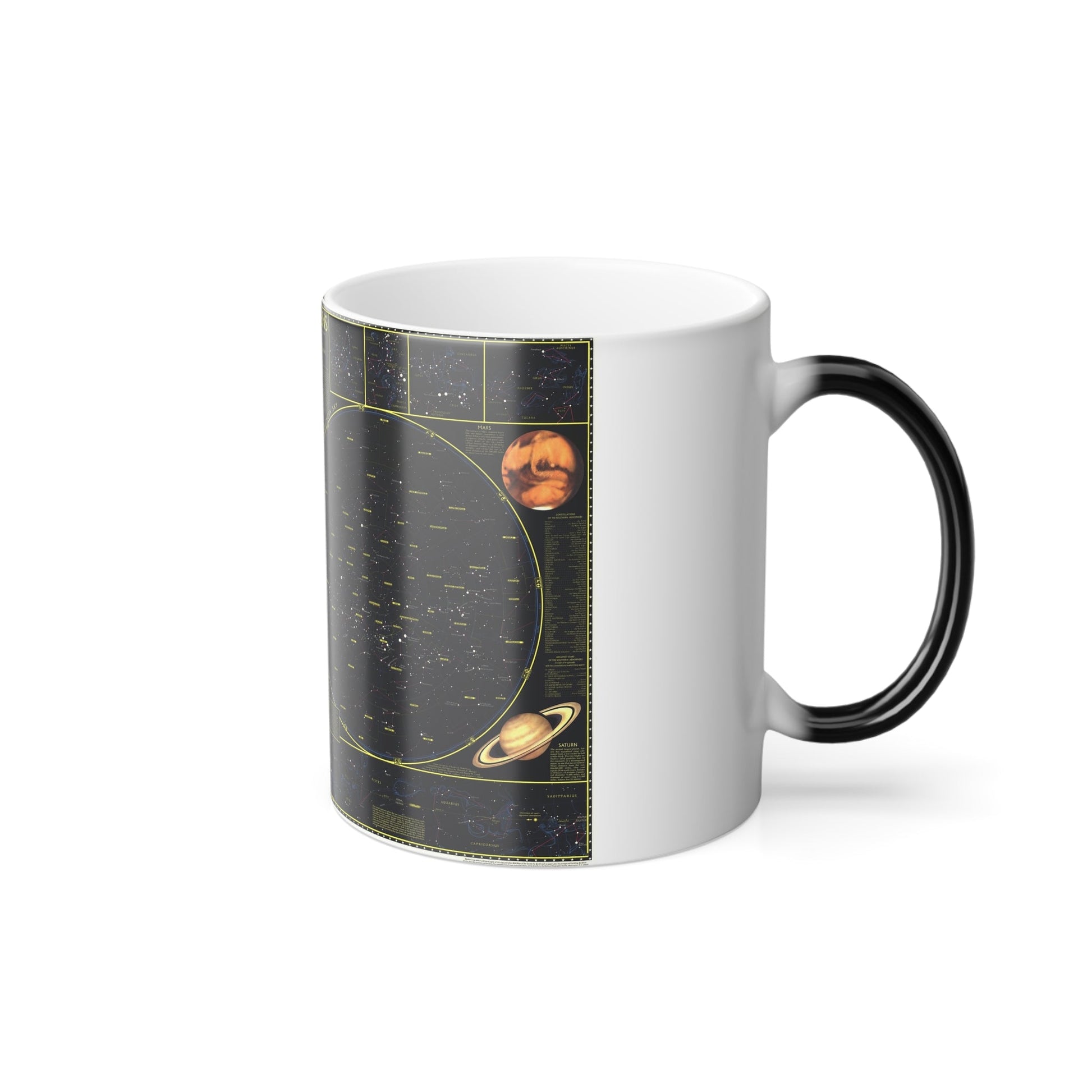 Heavens. The (1970) (Map) Color Changing Mug 11oz-11oz-The Sticker Space