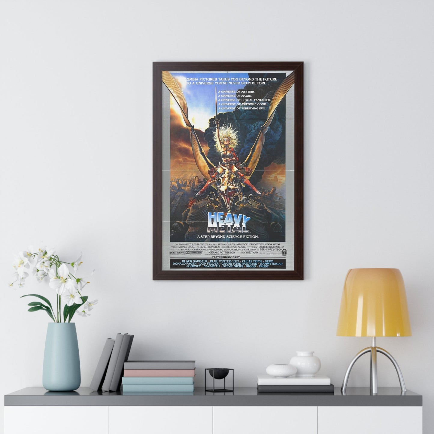 HEAVY METAL 1981 - Framed Movie Poster-The Sticker Space