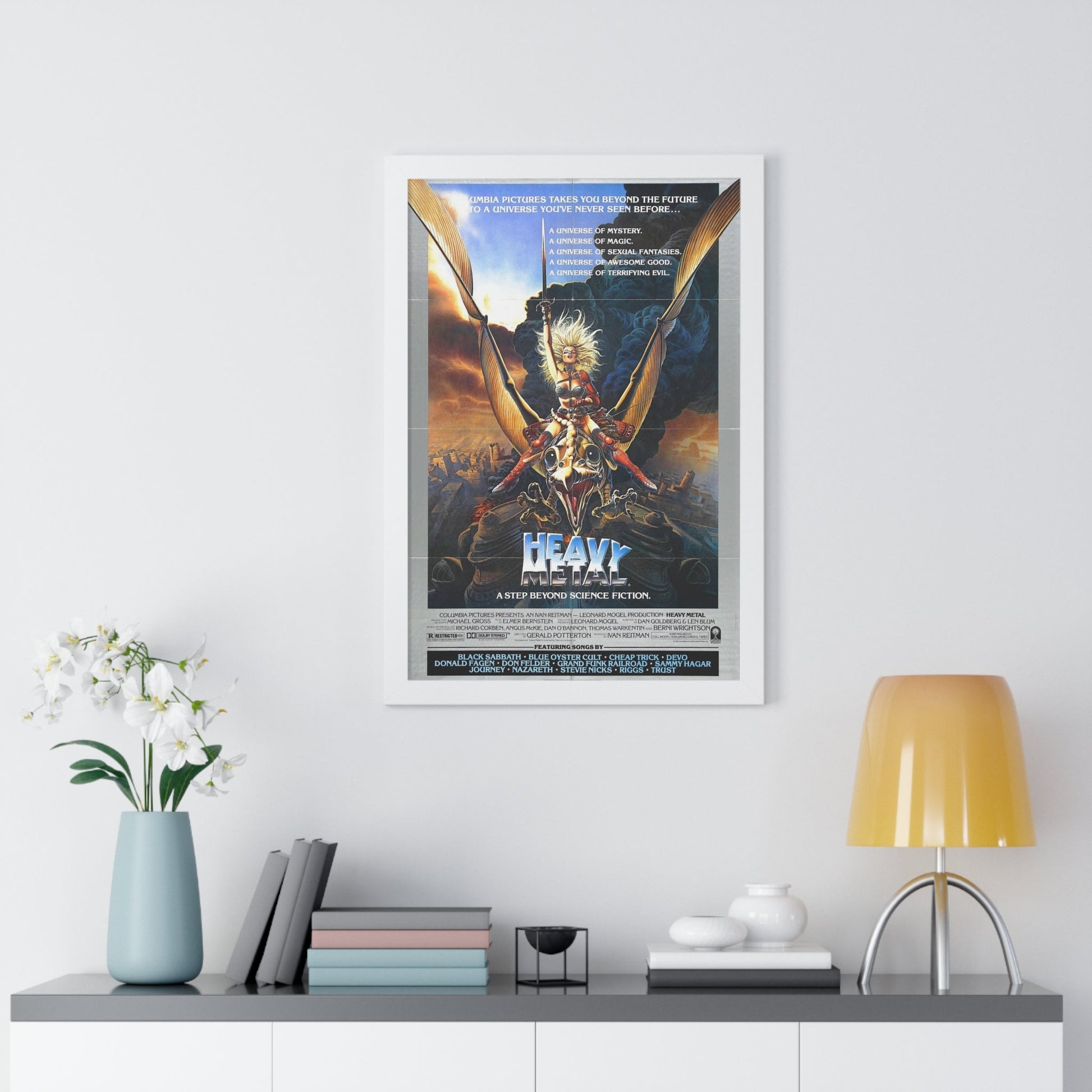 HEAVY METAL 1981 - Framed Movie Poster-The Sticker Space