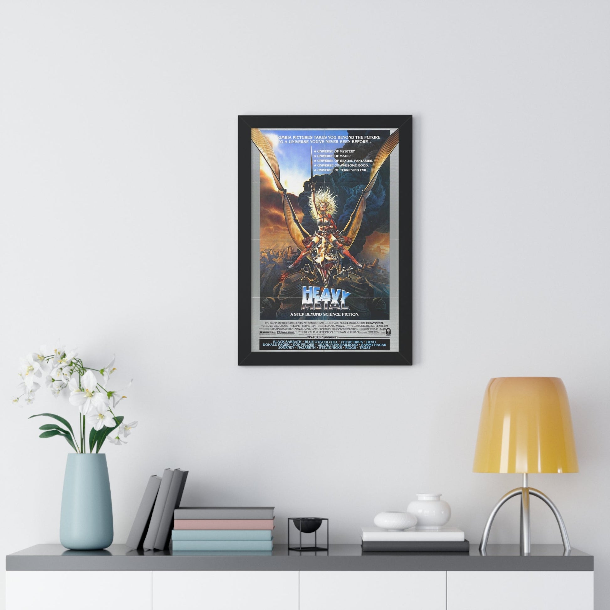 HEAVY METAL 1981 - Framed Movie Poster-The Sticker Space