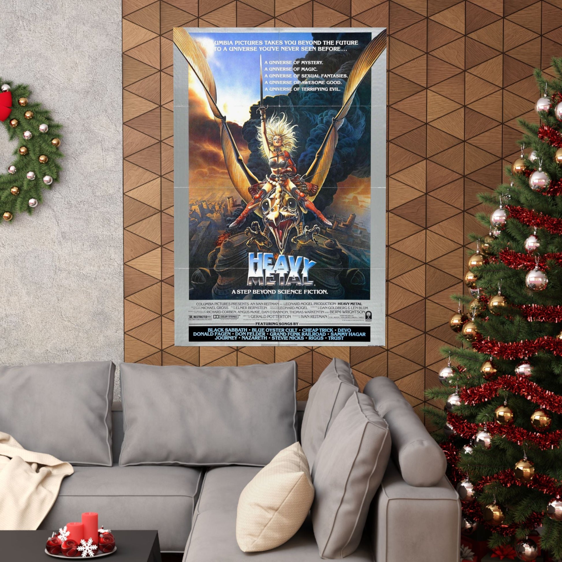 HEAVY METAL 1981 - Paper Movie Poster-The Sticker Space