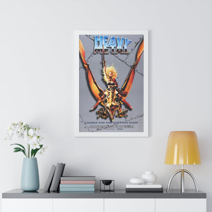 HEAVY METAL (RERELEASE) 1981 - Framed Movie Poster-The Sticker Space