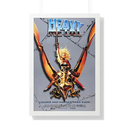 HEAVY METAL (RERELEASE) 1981 - Framed Movie Poster - The Sticker Space