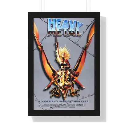 HEAVY METAL (RERELEASE) 1981 - Framed Movie Poster - The Sticker Space