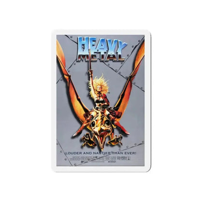 HEAVY METAL (RERELEASE) 1981 Movie Poster - Refrigerator Magnet - The Sticker Space