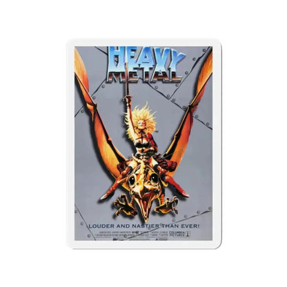 HEAVY METAL (RERELEASE) 1981 Movie Poster - Refrigerator Magnet - The Sticker Space