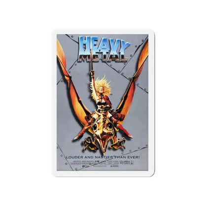 HEAVY METAL (RERELEASE) 1981 Movie Poster - Refrigerator Magnet - The Sticker Space