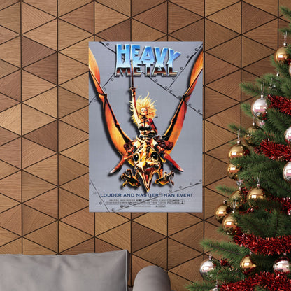 HEAVY METAL (RERELEASE) 1981 - Paper Movie Poster-The Sticker Space