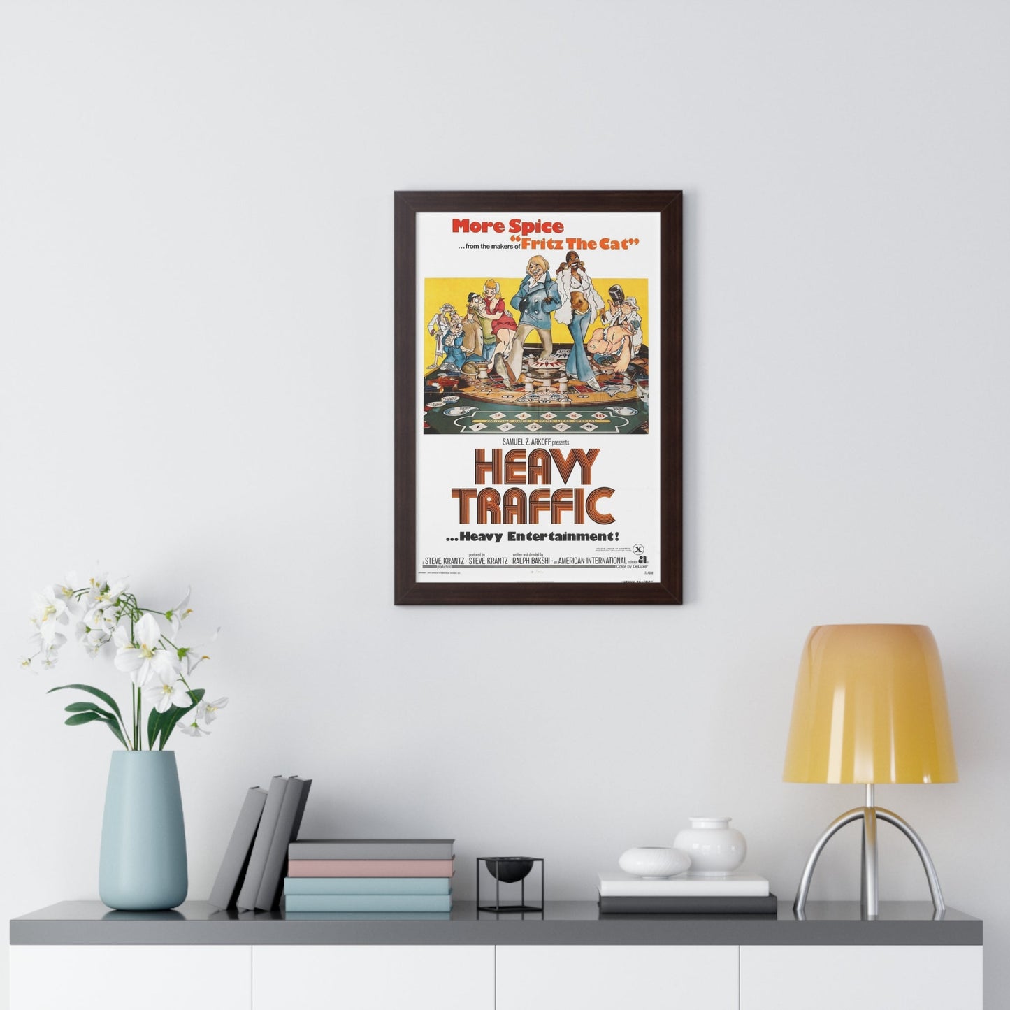 HEAVY TRAFFIC 1973 - Framed Movie Poster-The Sticker Space