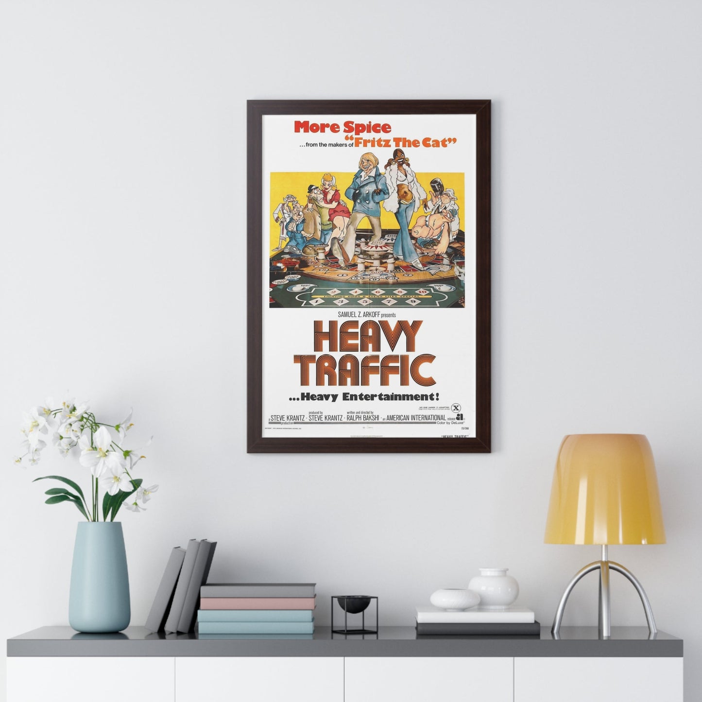 HEAVY TRAFFIC 1973 - Framed Movie Poster-The Sticker Space