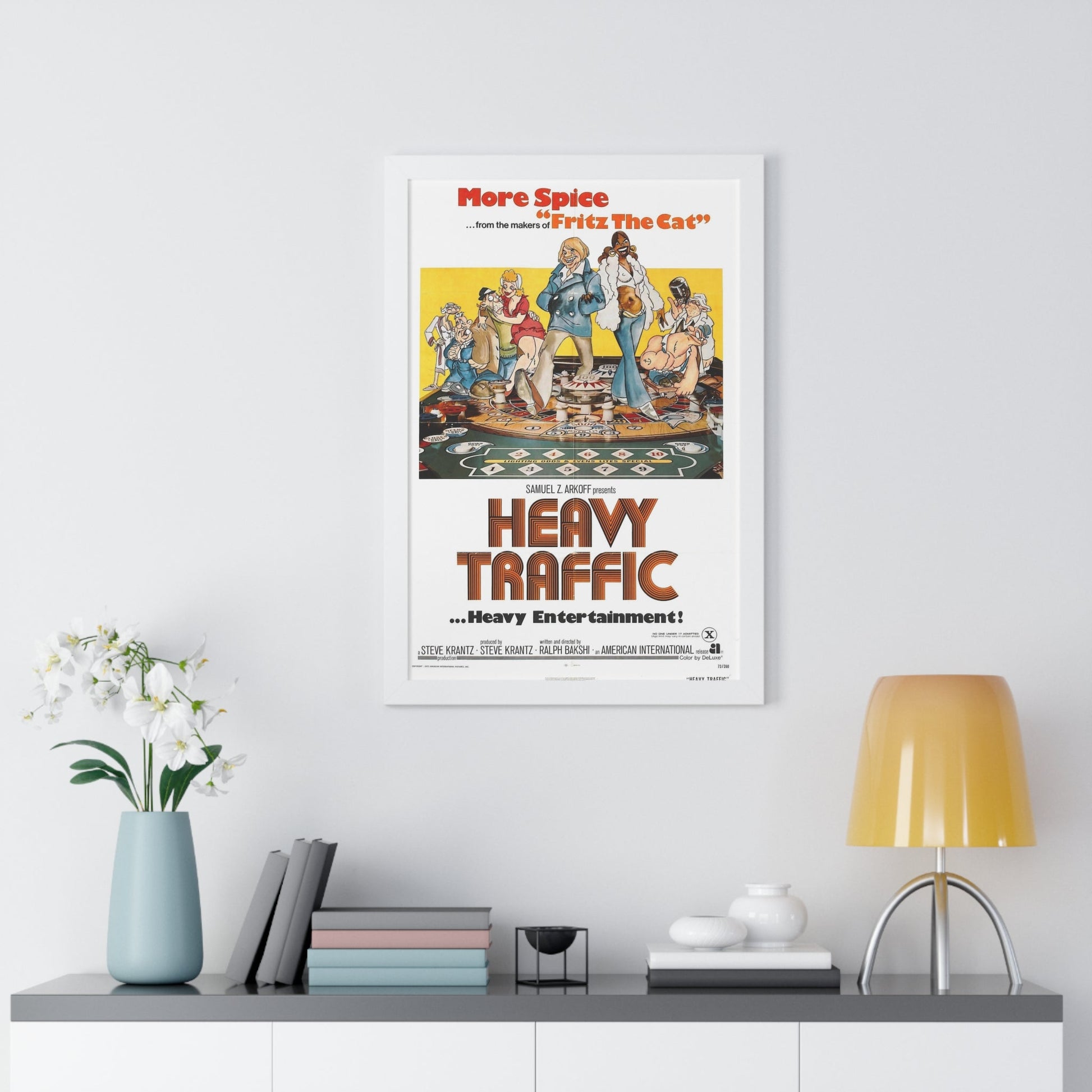 HEAVY TRAFFIC 1973 - Framed Movie Poster-The Sticker Space