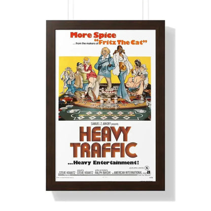 HEAVY TRAFFIC 1973 - Framed Movie Poster - The Sticker Space