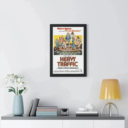 HEAVY TRAFFIC 1973 - Framed Movie Poster - The Sticker Space