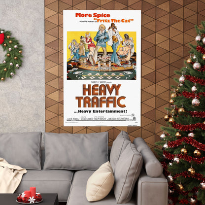 HEAVY TRAFFIC 1973 - Paper Movie Poster-The Sticker Space