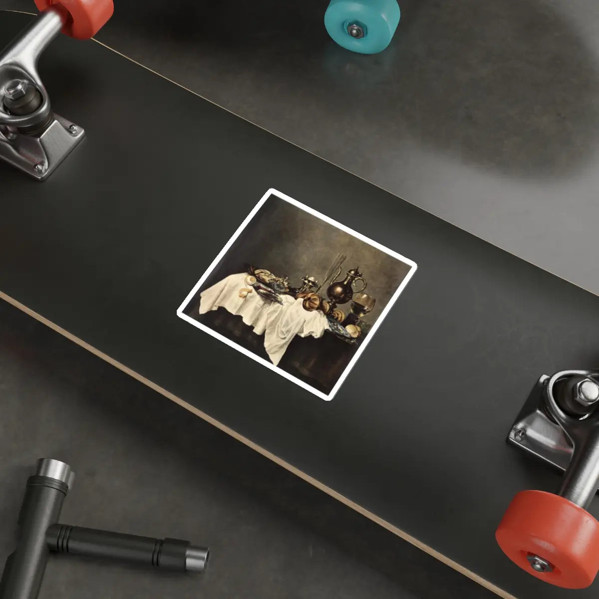 SKU:22366866397033771476 Sticker types:White Shape:Die-Cut Sizes:4" × 4"
