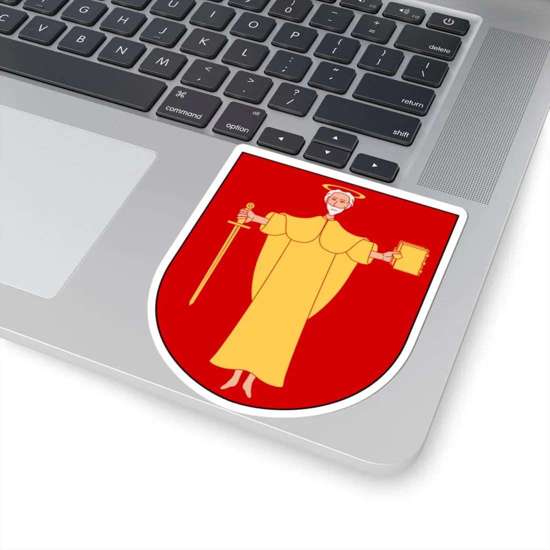 Hedemora landskommun vapen (Sweden) (Coat of Arms) STICKER Vinyl Kiss-Cut Decal - The Sticker Space