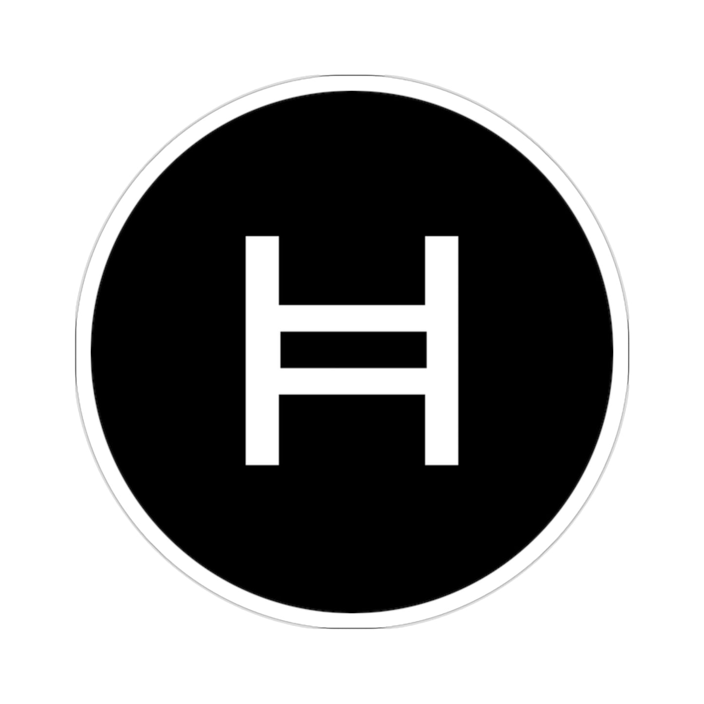 HEDERA HASHGRAPH HBAR (Cryptocurrency) STICKER Vinyl Die-Cut Decal-2 Inch-The Sticker Space