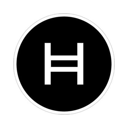 HEDERA HASHGRAPH HBAR (Cryptocurrency) STICKER Vinyl Die-Cut Decal 2 Inch - The Sticker Space
