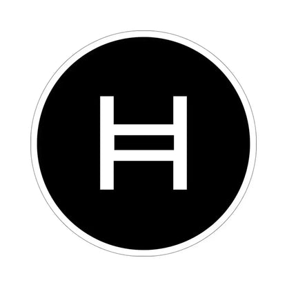 HEDERA HASHGRAPH HBAR (Cryptocurrency) STICKER Vinyl Die-Cut Decal 5 Inch - The Sticker Space
