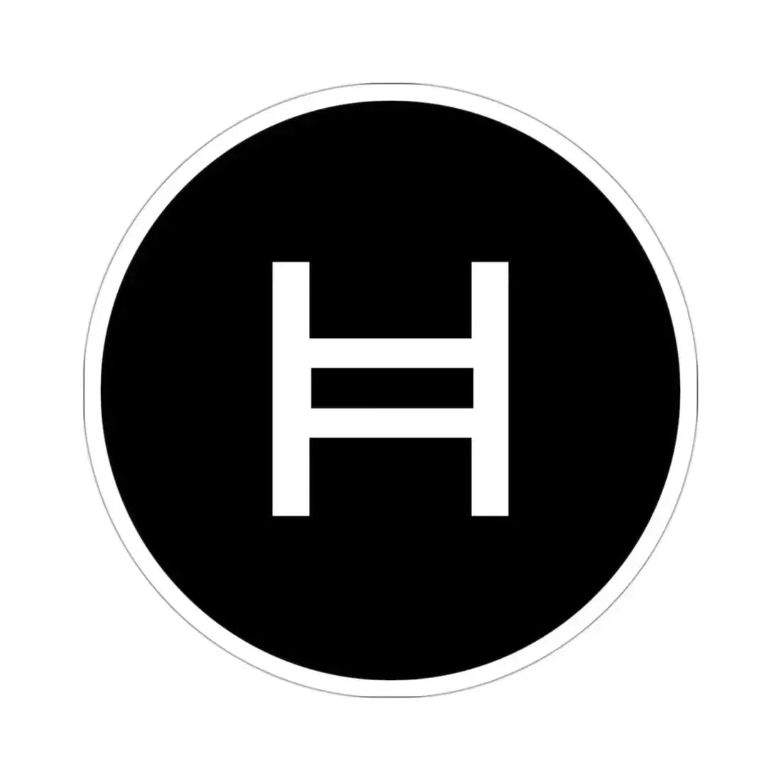 HEDERA HASHGRAPH HBAR (Cryptocurrency) STICKER Vinyl Die-Cut Decal - The Sticker Space