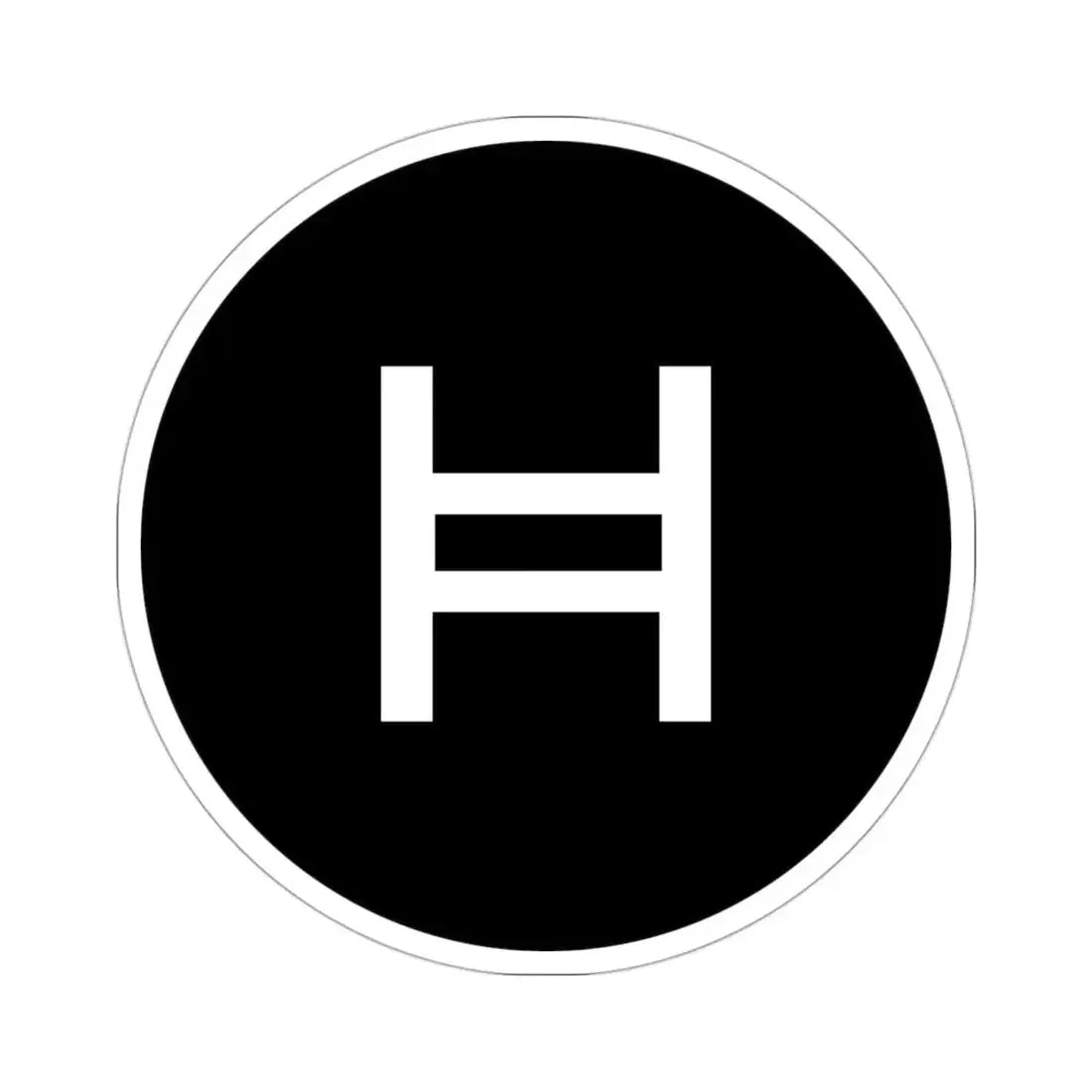 HEDERA HASHGRAPH HBAR (Cryptocurrency) STICKER Vinyl Die-Cut Decal - The Sticker Space