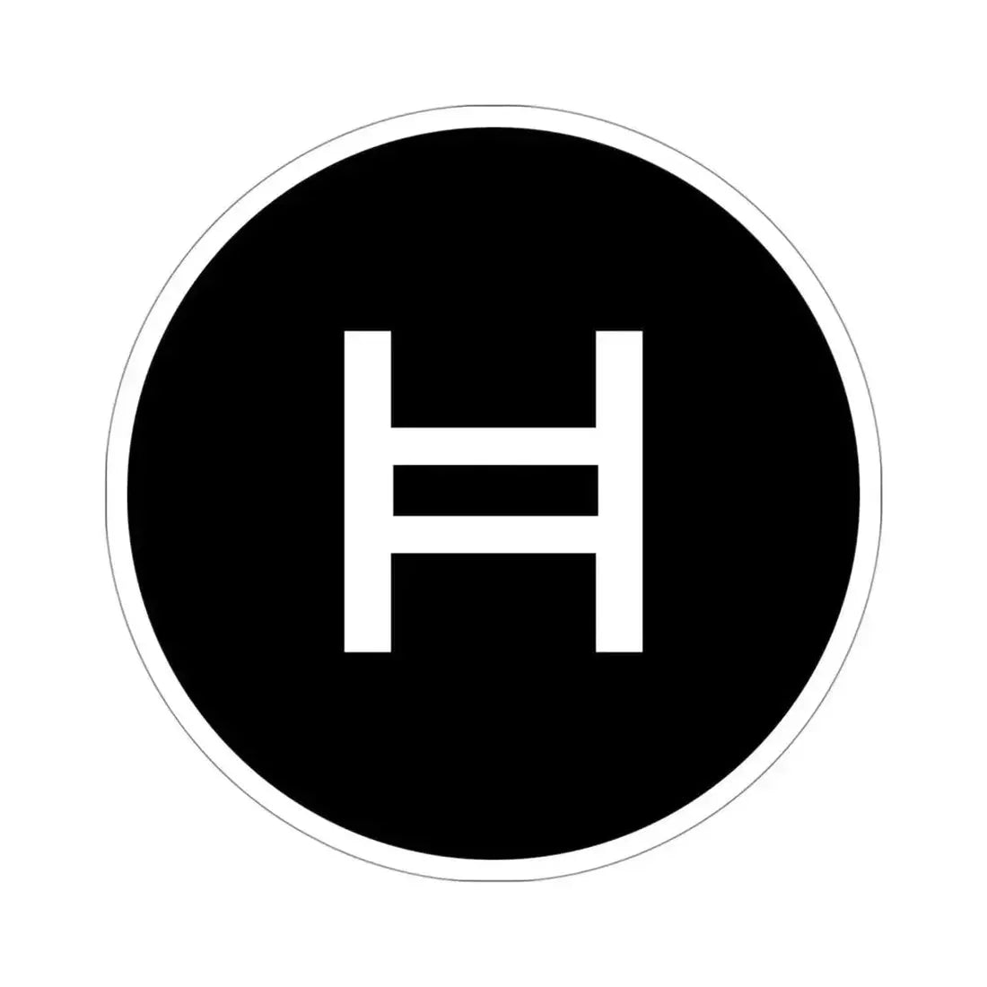 HEDERA HASHGRAPH HBAR (Cryptocurrency) STICKER Vinyl Die-Cut Decal - The Sticker Space