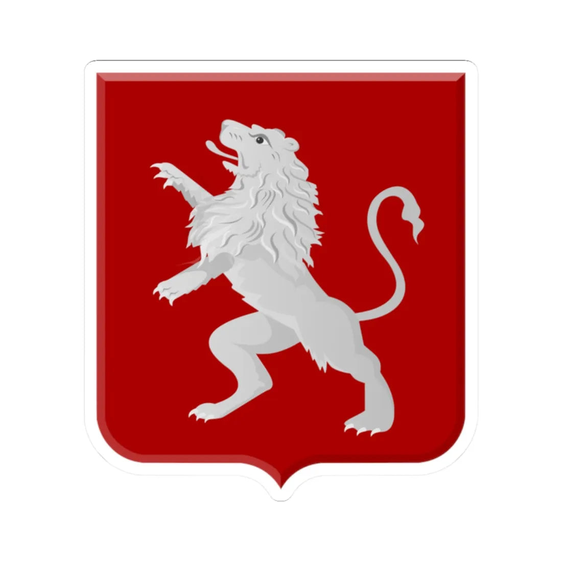 Heenvliet wapen (Netherlands) (Coat of Arms) STICKER Vinyl Kiss-Cut Decal 2 Inch White - The Sticker Space