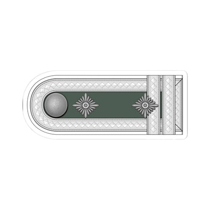 Heer Fahnenjunker Oberfeldwebel h (Germany) (Military Rank) STICKER Vinyl Kiss-Cut Decal 3 Inch White - The Sticker Space