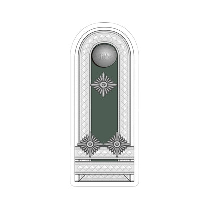Heer Fahnenjunker Stabsfeldwebel (Germany) (Military Rank) STICKER Vinyl Kiss-Cut Decal 4 Inch White - The Sticker Space