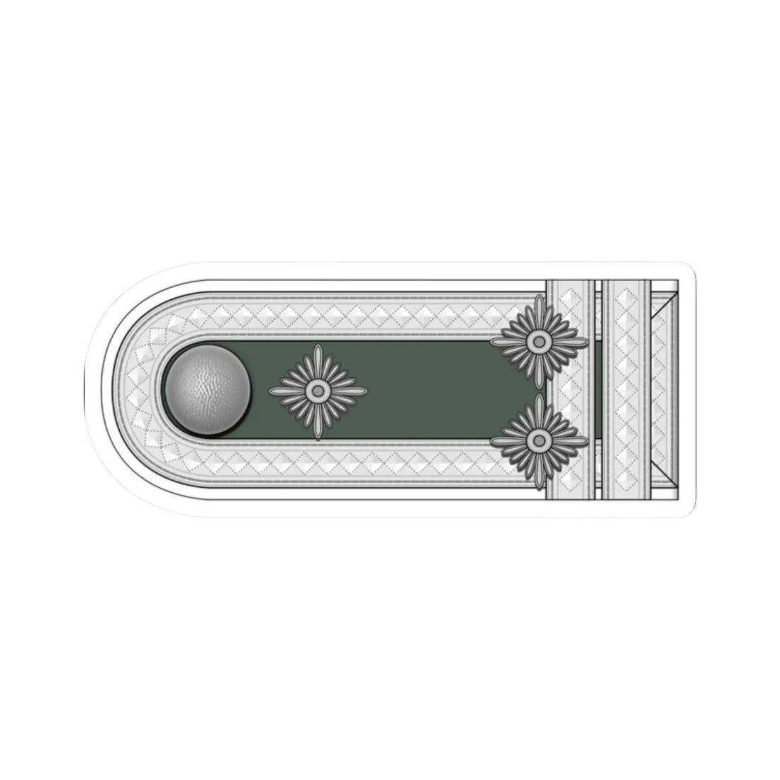 Heer Fahnenjunker Stabsfeldwebel h (Germany) (Military Rank) STICKER Vinyl Kiss-Cut Decal 2 Inch White - The Sticker Space