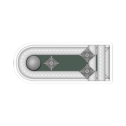 Heer Fahnenjunker Stabsfeldwebel h (Germany) (Military Rank) STICKER Vinyl Kiss-Cut Decal 3 Inch White - The Sticker Space