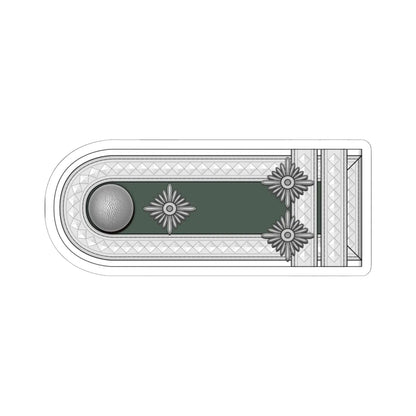 Heer Fahnenjunker Stabsfeldwebel h (Germany) (Military Rank) STICKER Vinyl Kiss-Cut Decal 6 Inch White - The Sticker Space