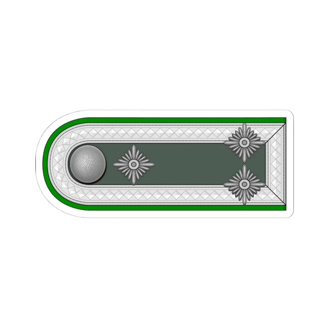 Heer Stabsfeldwebel Jäger h (Germany) (Military Rank) STICKER Vinyl Kiss-Cut Decal 4 Inch White - The Sticker Space